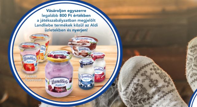 Landliebe nyereményjáték az ALDi-ban - Itt az idő bekuckózni!