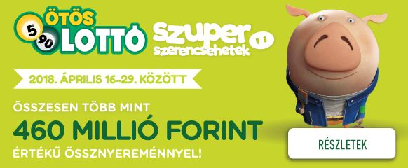 Itt az ötös lottó Szuper szerencsehetek - nyerj milliókat