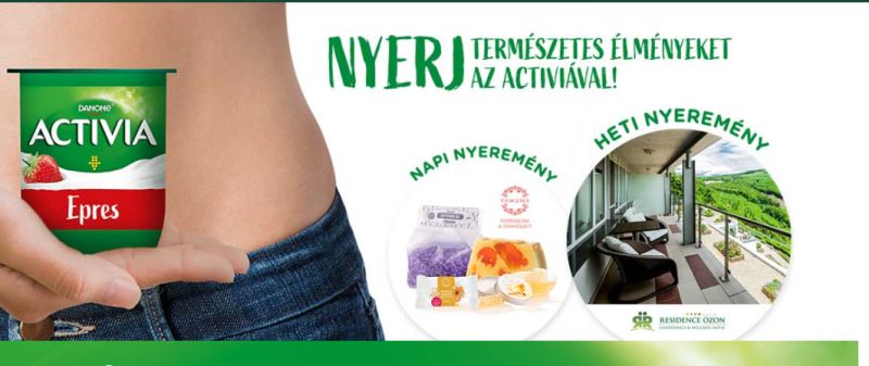 Nyerj természetes élményeket az Activiával - a játék május 31-ig tart