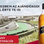 Johnnie Walker nyereményjáték - nyerj belépőt a Magyar nagydíjra: a játék július 22-ig tart