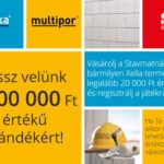 Stavmat nyereményjáték - nyerj értékes ajándékot: a játék július 31-ig tart