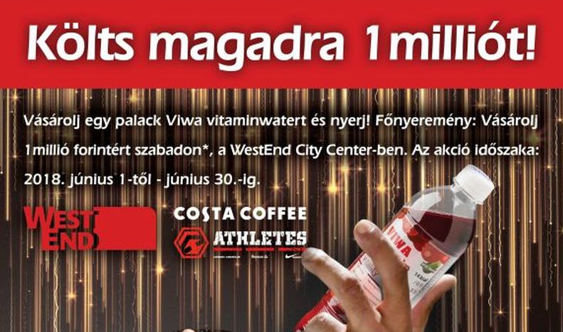 VIWA nyereményjáték - Játsz és nyerj. Költs magadra egy milliót.