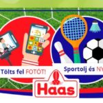 Haas nyereményjáték - Sportolj és pezsegj!