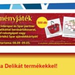 Delikát nyereményjáték a SPAR-ban.