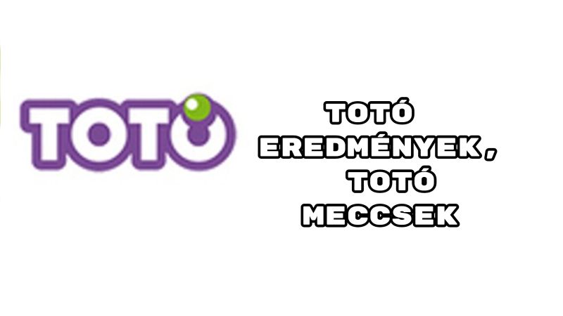 Totó eredmények, totó meccsek