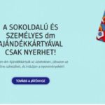 dm nyereményjáték - A sokoldalú és személyes dm Ajándékkártyával csak nyerhet!