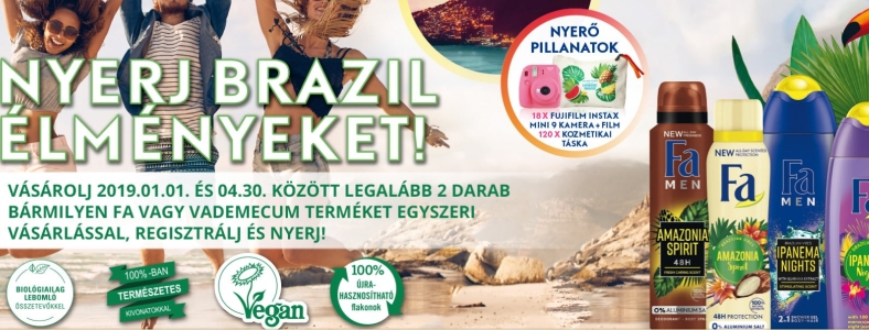 Fa nyereményjáték - játssz és nyerj Brazil Élményeket!