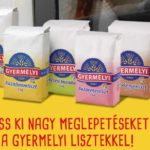 Gyermelyi liszt nyereményjáték - nyerj hetente