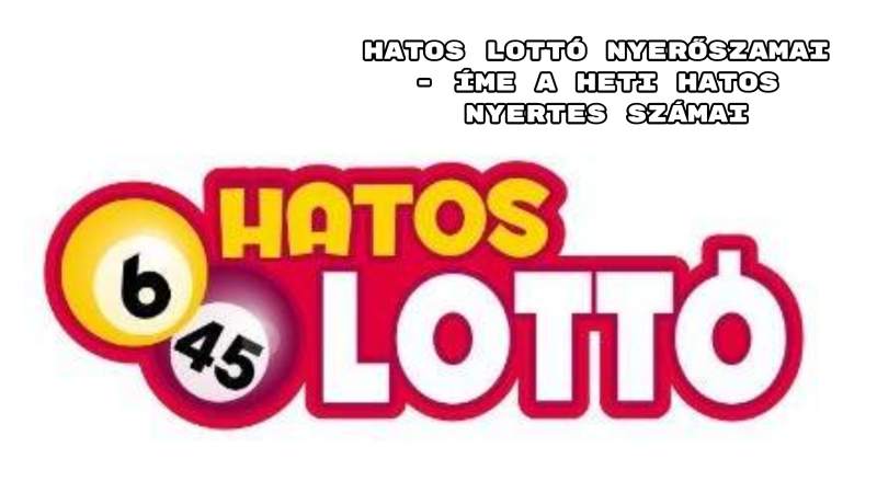 Hatos lottó nyerőszamai - íme a heti hatos nyertes számai