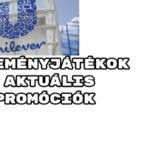 Unilever nyereményjátékok - aktuális Unilever promóciók